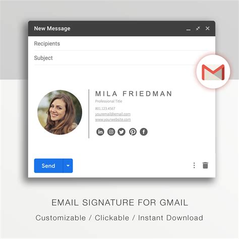 sign Gmail email with digital signature